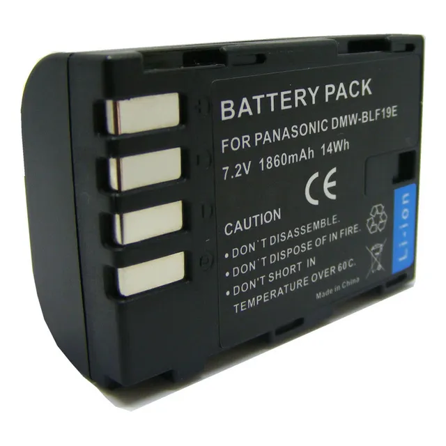Bateria Para Panasonic Lumix Dmw-blf19 Gh3 Gh4 Gh5 G9 
