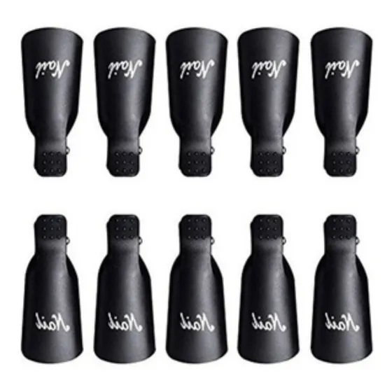 Pinzas Clip Removedor De Esmalte X 10   Mym Ventas