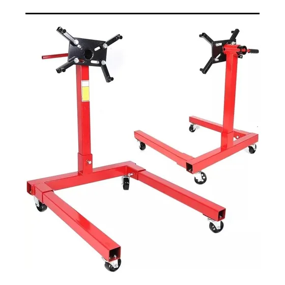 Soporte Armar Motores Giratorio Mecánico Burro 4 Patas 680kg