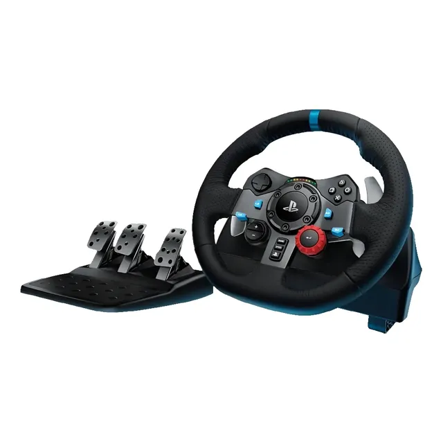 Volante Logitech G29 Con Pedalera Ps 5 Ps 4 Pc 1 Color Negro