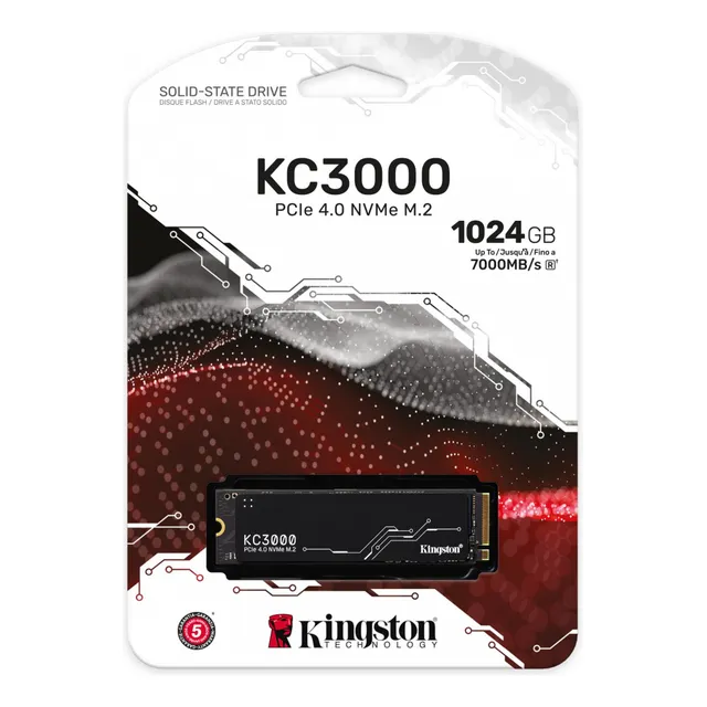 Unidad Ssd M.2 Kingston 1tb Kc3000 - Pcie 4.0 Nvme 2280