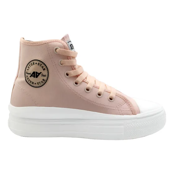 Zapatillas Aster Botin Urbanas Con Plataforma