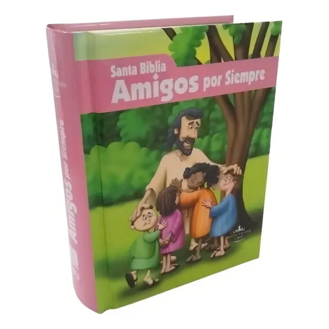 Santa Biblia Amigos Por Siempre Rvr1960 Rosado Td Tapa dura