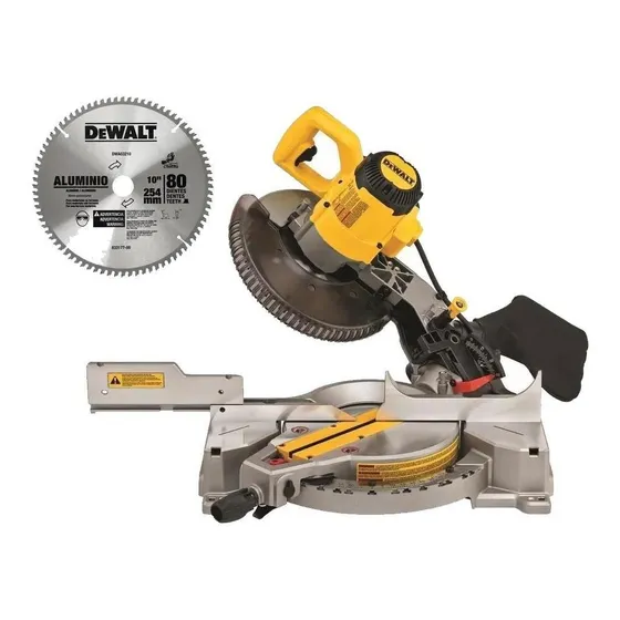 Sierra Acolilladora Dewalt+ Disco Aluminio 10  Dws713-b3a