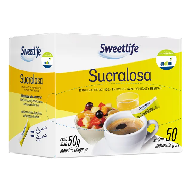 Edulcorante Sweetlife Sobre X 50 Un