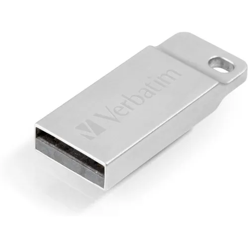 Memoria Verbatim Usb 16gb Metal Executive Silver 98748 /v Color Plateado Liso