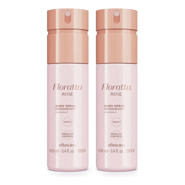 Floratta Rose: Body Spray 2x100ml Floratta Rose: Body Spray 2x100ml