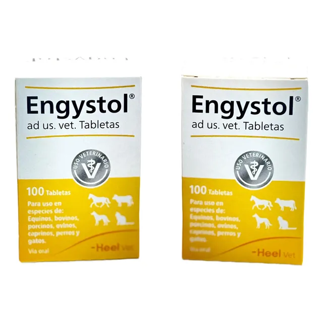 Pack Engystol Ad Us Vet X100 Tabs X 2 Unidades