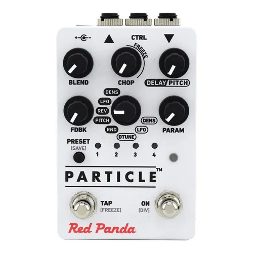 Pedal Red Panda Particle 2 Granular Delay Cor Branco