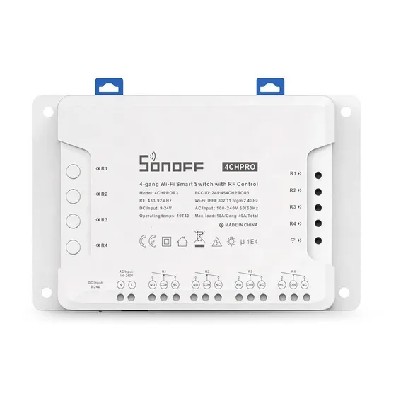 Interruptor Wifi Sonoff 4 Canales Pro R3