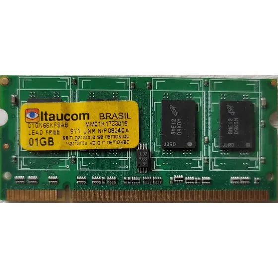 Oferta! Memória Ddr2 1gb Para Notebook Antigo Frete Grátis! 