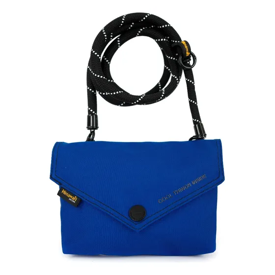 Himawari - Bolso H2302-2 No. 51 De Bolsillo - Azul Correa De Hombro Negro Diseño De La Tela Liso
