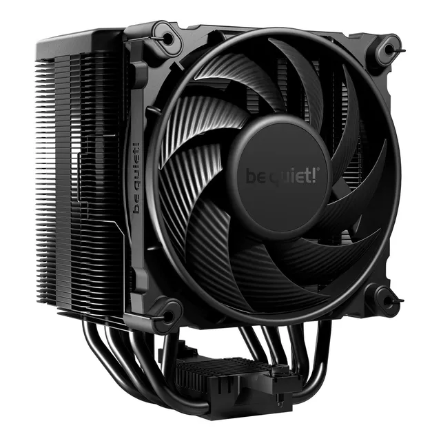Be Quiet! Dark Rock 5 - Enfriador De Cpu De Refrigeración Silenciosa | Flujo De Aire Enormemente Alto | 6 Tubos De Calor De Cobre De Alto Rendimiento | Compatibilidad De Alta Ram Y Vrm | Grasa