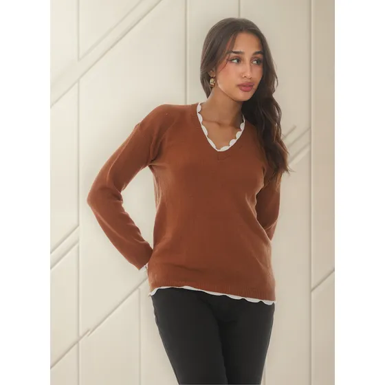 Sweater Manhattan V Washington Mujer