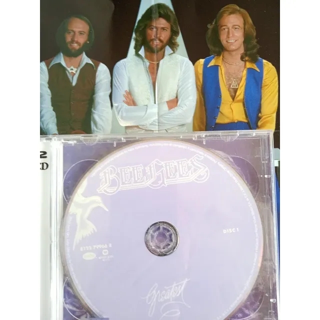 Álbum Música Cd Original Grupo Bee Gees Greatest Doble Disco