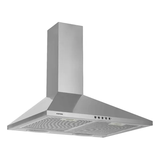 Campana 60 Cm Acero Inoxidable Montana - Extractor De Cocina