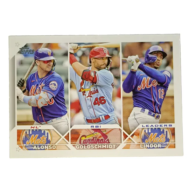 Cv Pete Alonso, Francisco Lindor Paul Goldschmidt Topps 2024