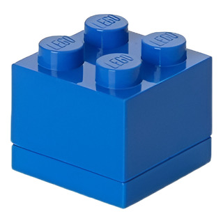 Lego Storage Mini Box 4 Bloque 4,6 X 4,6 Cm Bright Blue Lego Storage Mini Box 4 Bloque 4,6 X 4,6 Cm Bright Blue