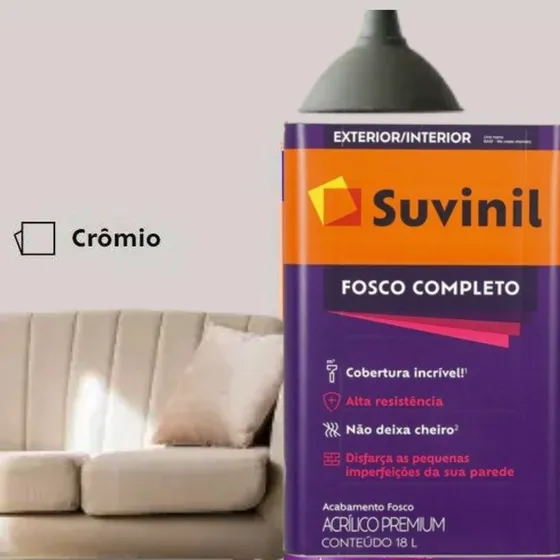 Tinta Parede Suvinil Fosco Lavável 18 Litro