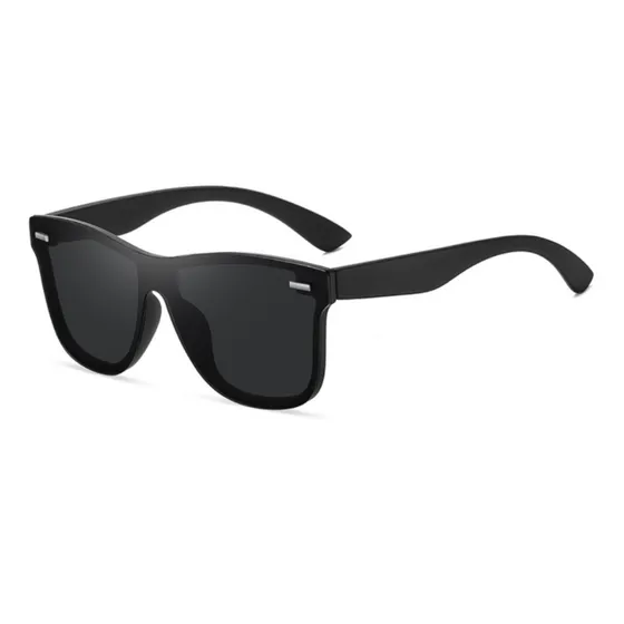 Lentes De Sol Polarizado Holly Black Óptica Eternity