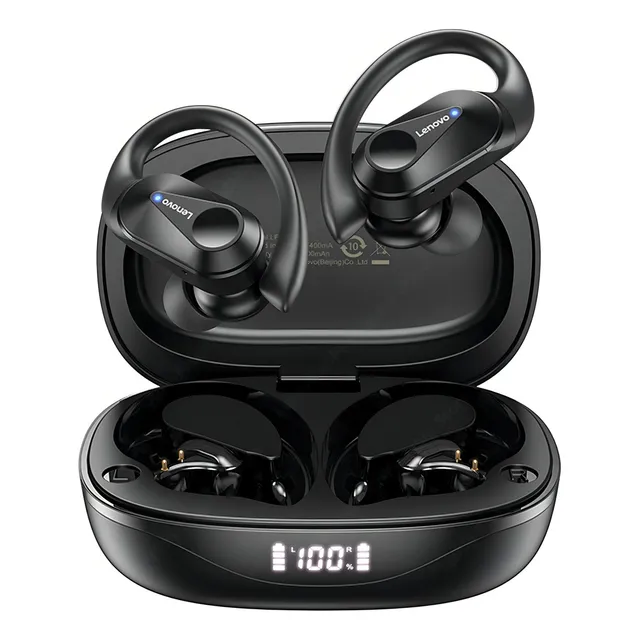 Auriculares Inalámbricos LP75 Bluetooth Lenovo Negro