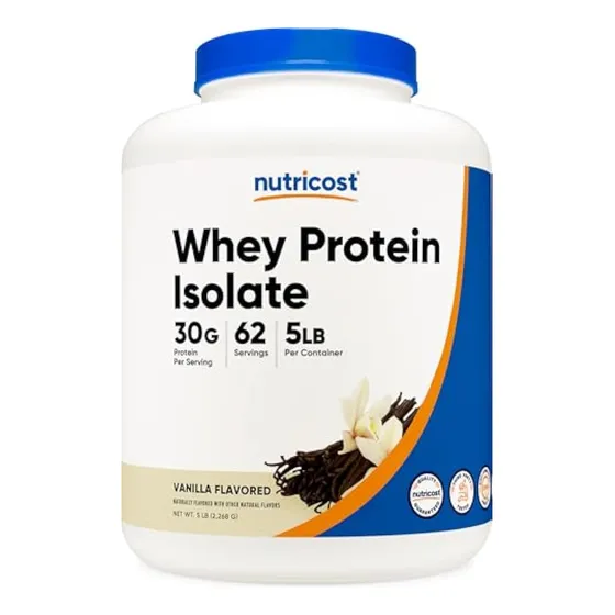 Proteína De Suero En Polvo Nutricost Isolate, Vainilla, 5