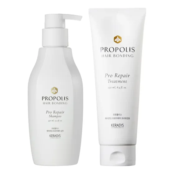 Kerasys - Propolis Hair Bonding Pro Repair - Shampoo E Mask