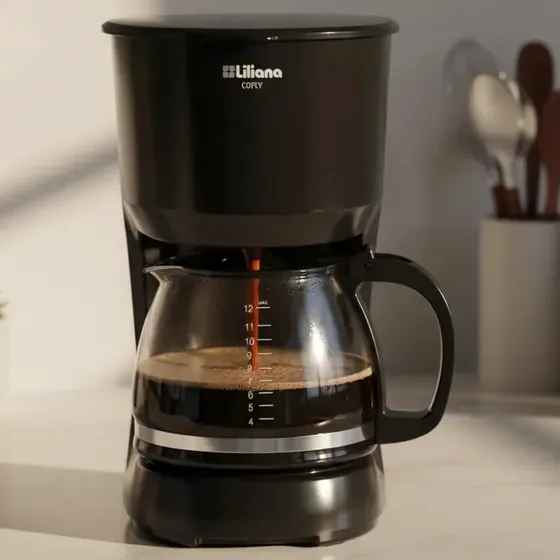 Cafetera Cofly Ac950 Eléctrica 1.25l Negro Liliana