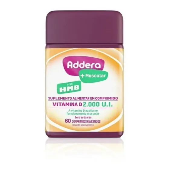 Addera +muscular 2.000ui Com Hmb 60 Comprimidos Revestidos