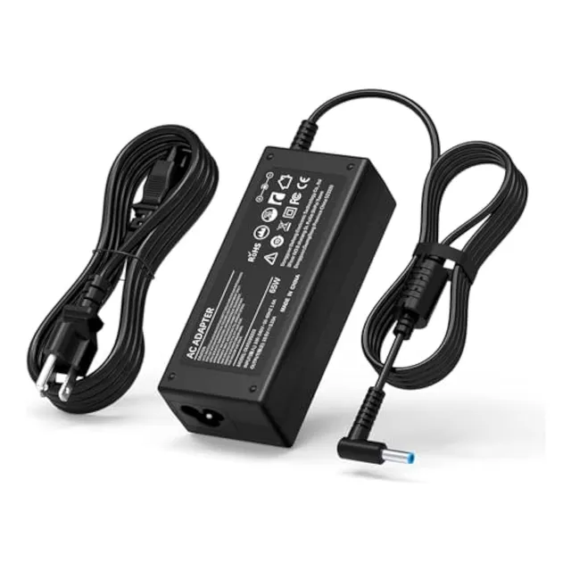 Cargador Para Portátil De 65 W Hp Punta Azul Para