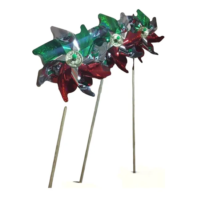 Rehilete Mexicano Tricolor 1mx 43cm Diámetro... 50pz