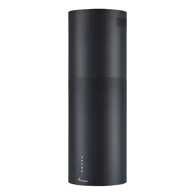 Campana De Isla 35 Cm Tecnolam Cilindrica Negro