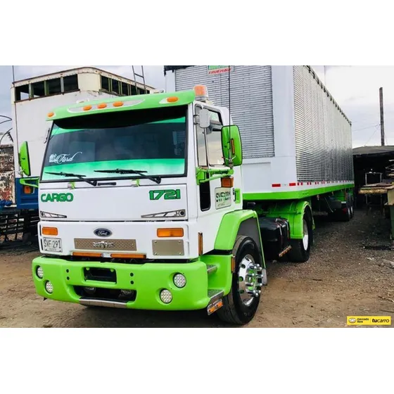 Ford Cargo 1721 Tractocamion Con Trailer Carga Seca
