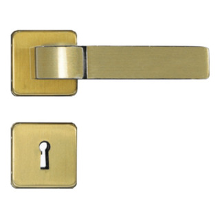 Fechadura De Porta Interna/quarto Modena Bronze Dourada Mgm Fechadura De Porta Interna/quarto Modena Bronze Dourada Mgm