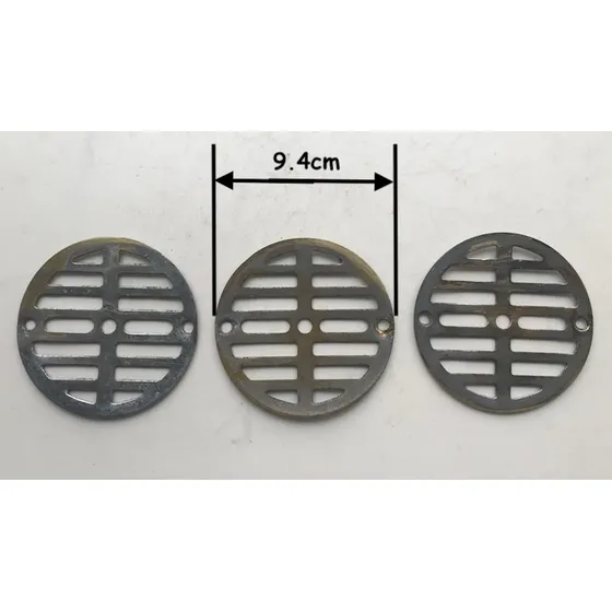 Tapa Rejilla Rayas Para Centro De Piso (ø 9.4cm) ($1)