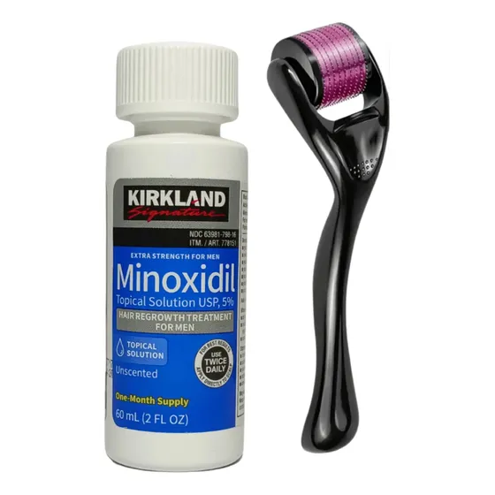 Minoxidil 5% + Dermarroller