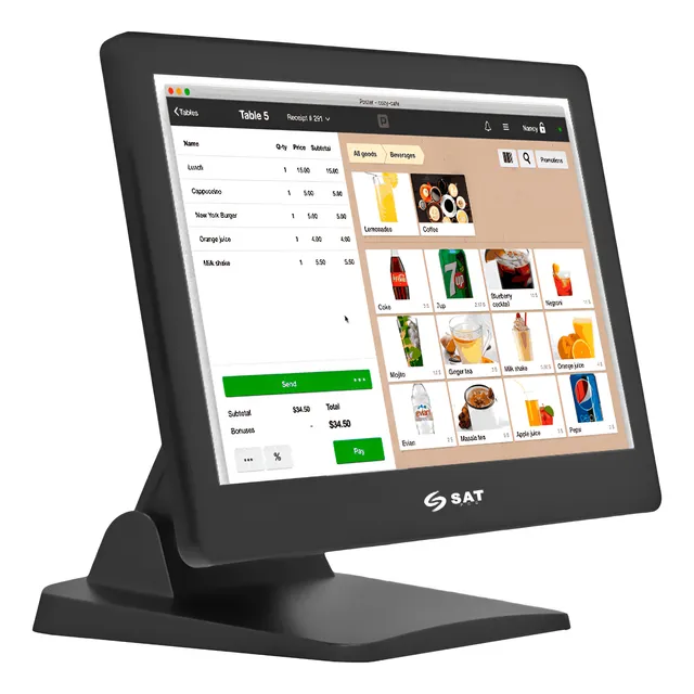 Todo En Uno Pos Tactil 15 Celeron J4125 8gb 256gb Sat N140