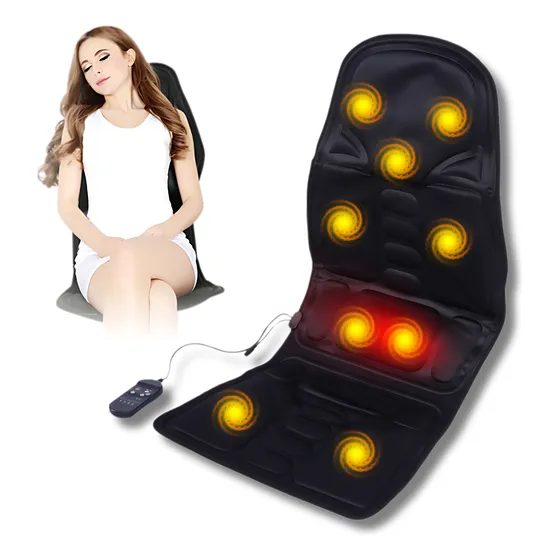Silla Masajeadora Portatil Espalda Electrica Frio Y Calor