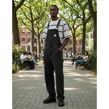 Macacão Jeans Levi's® Overall - Preto