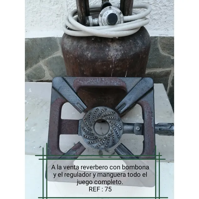 Reverbero Con Bombona Usada 