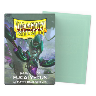 Dragon Shield Japanese Size Dual Eucalyptus X60 Para Yugioh! Dragon Shield Japanese Size Dual Eucalyptus X60 Para Yugioh!
