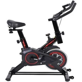 Bicicleta Spinning Ergométrica Semi Profissional Bike Preto Cor Preta / Vermelha Bicicleta Spinning Ergométrica Semi Profissional Bike Preto Cor Preta / Vermelha