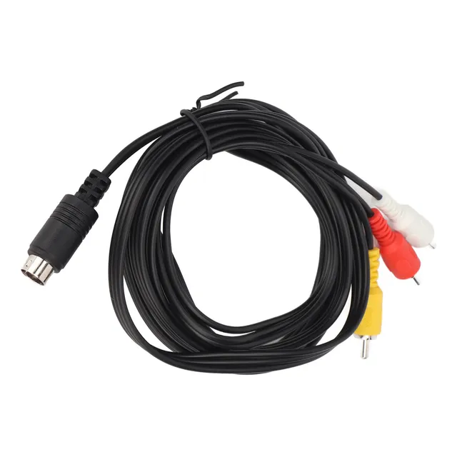 . Cable Mini Din De 9 Pines A 3 Rca De Macho A Macho