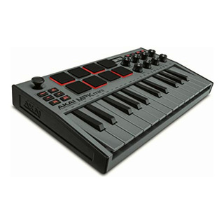 Akai Professional Mpk Mini Mk3 Grey Teclado Controlador Midi Akai Professional Mpk Mini Mk3 Grey Teclado Controlador Midi
