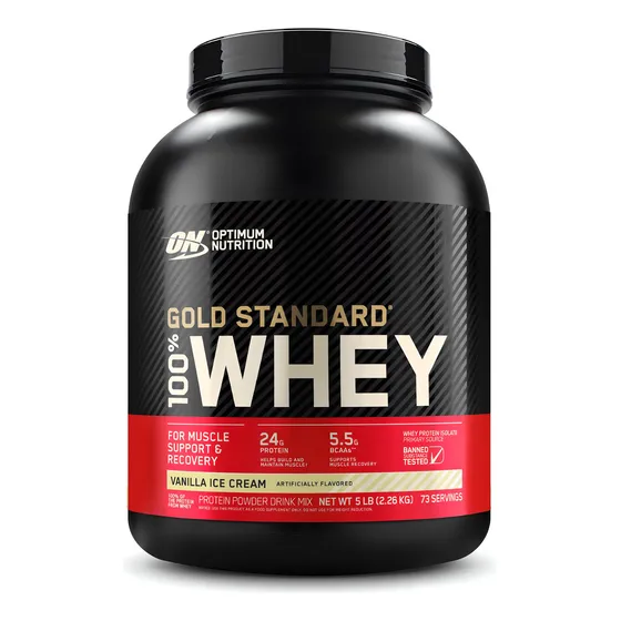 Suplemento en polvo Optimum Nutrition Proteína Proteína sabor vanilla ice cream x 2.27kg
