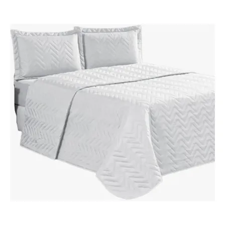 Kit Colcha Cobre Leito Luxo Matelado Casal Padrão