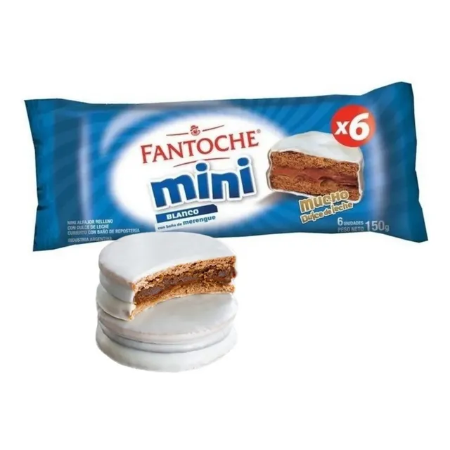 Alfajor Fantoche Mini Pack X 5 Unidades 