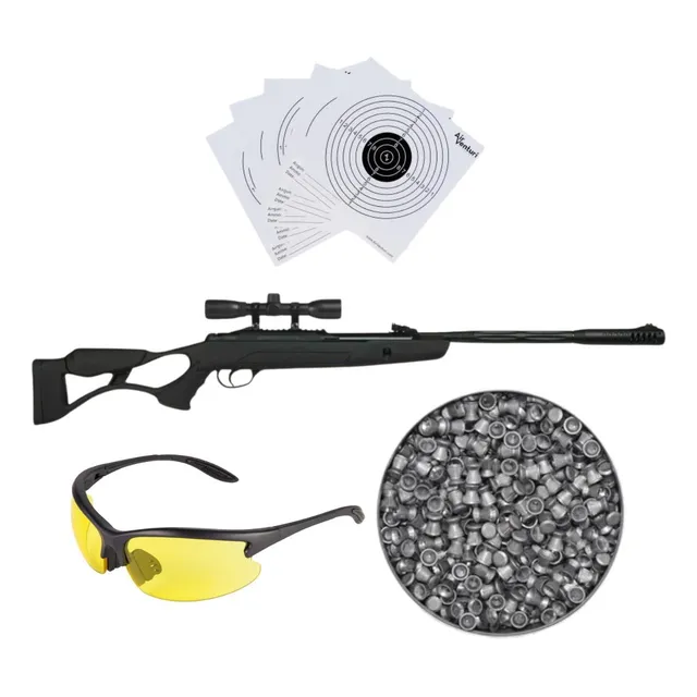Rifle Hatsan Airtact Ed 4.5mm Kit Start Xchws P