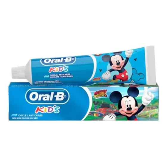 Pasta Dental Infantil Oral-b Mickey 50grs Universo Binario
