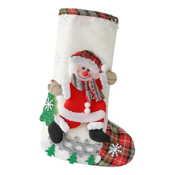 Xy 1pcs Calcetín De Navidad Personalizado Árbol Decoración